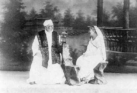 Dastur Dhalla with his wife Cooverbai