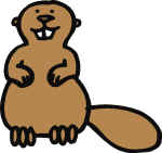 Zino approaches Mr. Beaver